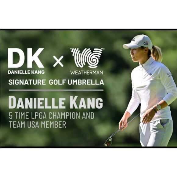 Weatherman *NEW* DK Signature 68” umbrella GOLF size - Picture 9 of 10